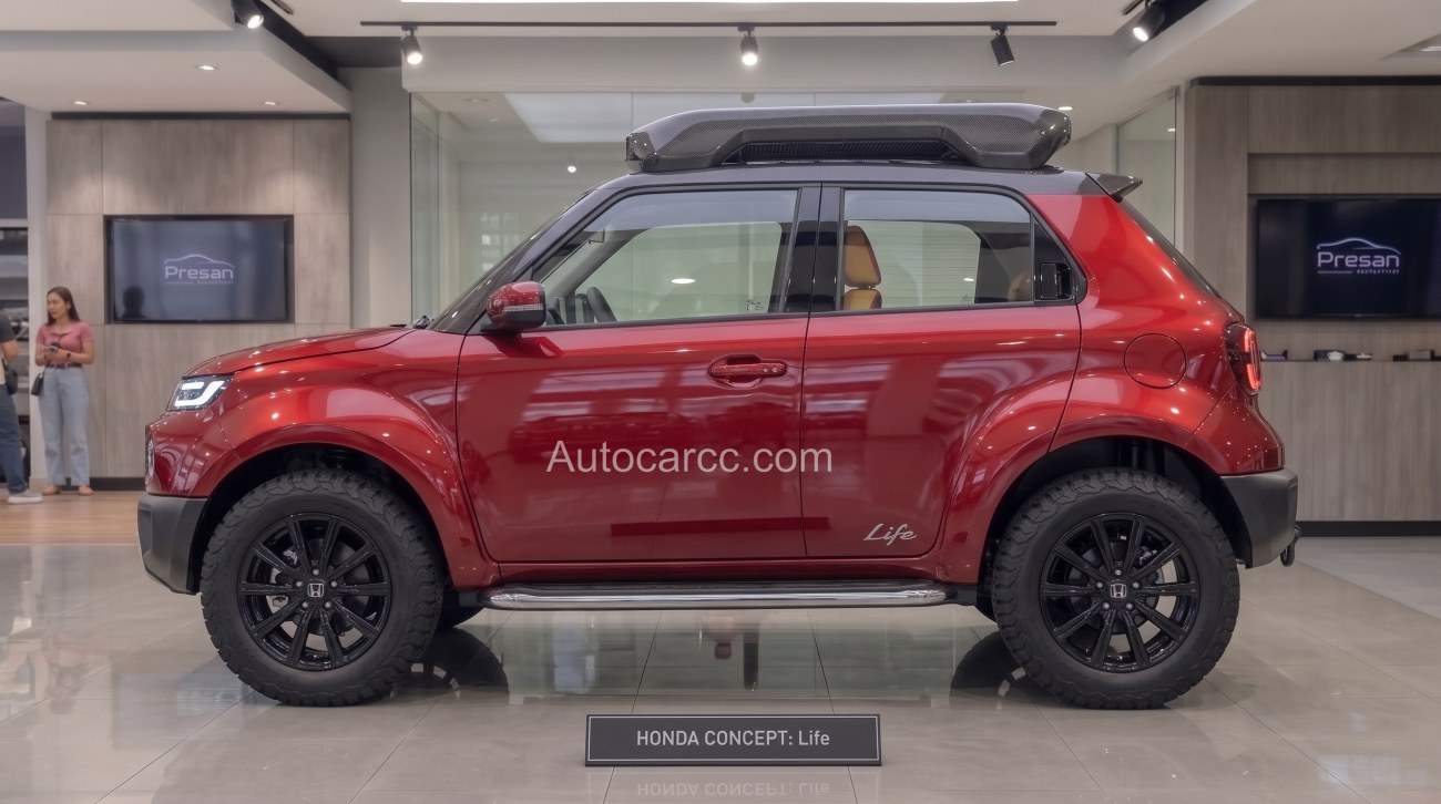 2027 Honda Life Mini Offroad Concept side profile