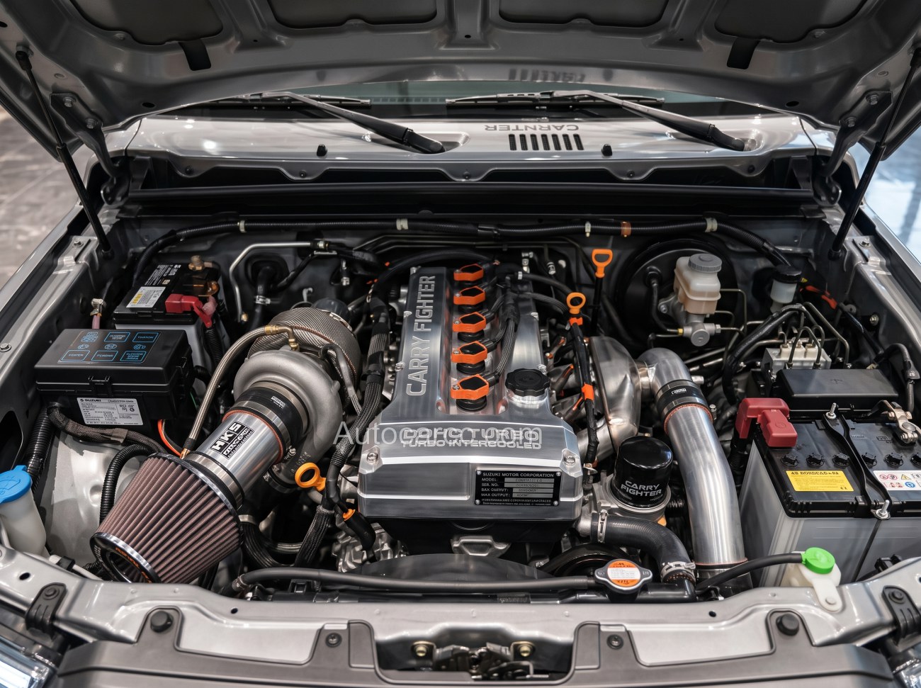 2027 Suzuki Carry Fighter turbo engine bay