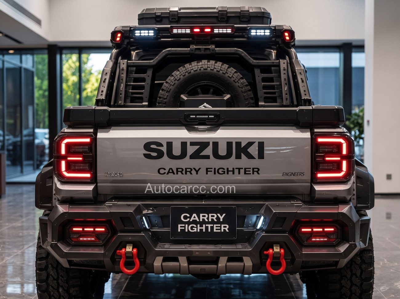 2027 Suzuki Carry Fighter rear tailgate and lights