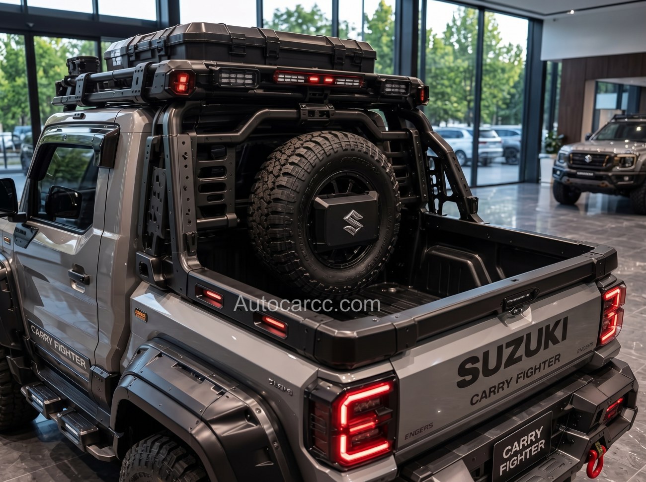 2027 Suzuki Carry Fighter spare tire and cargo bed